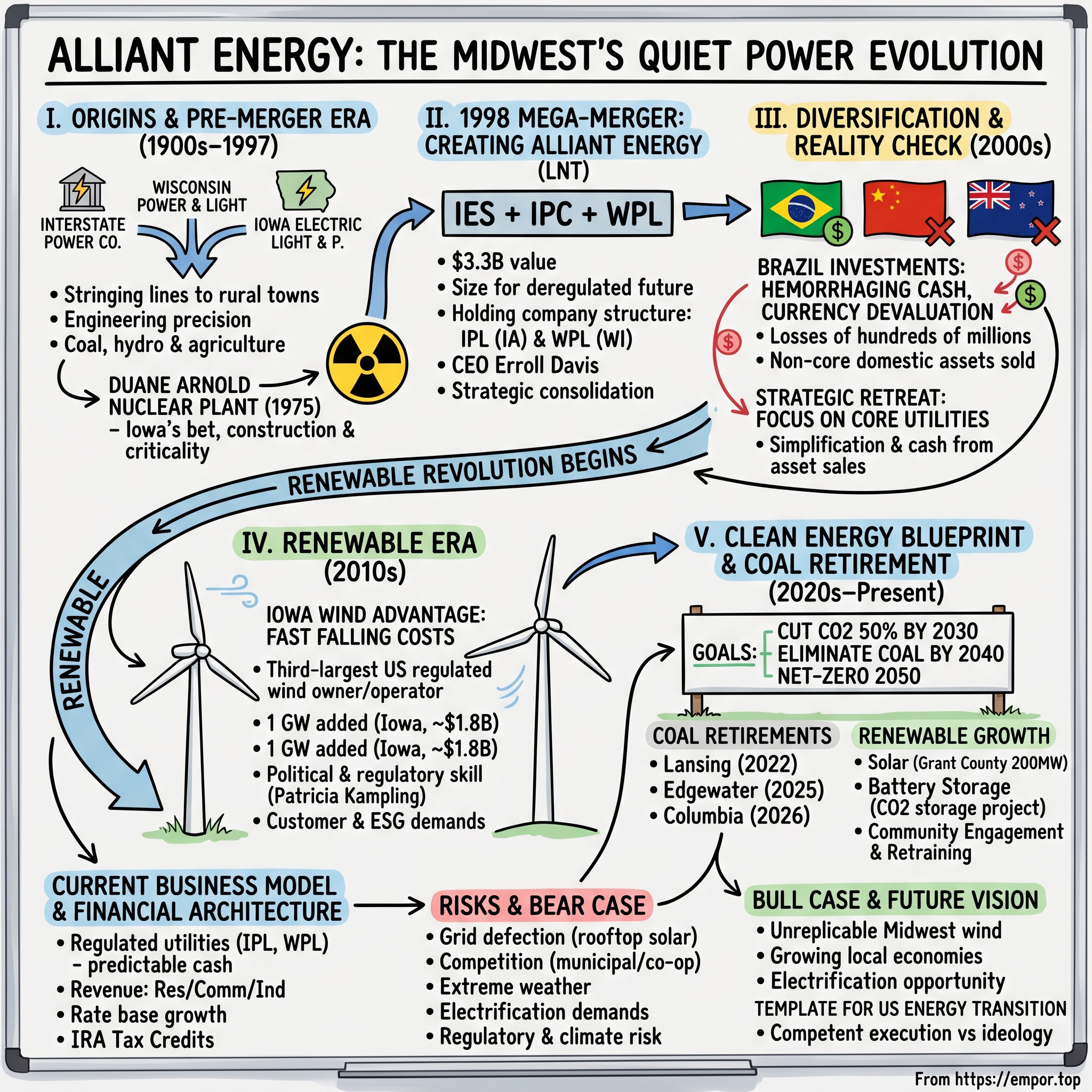 Alliant Energy visual story map