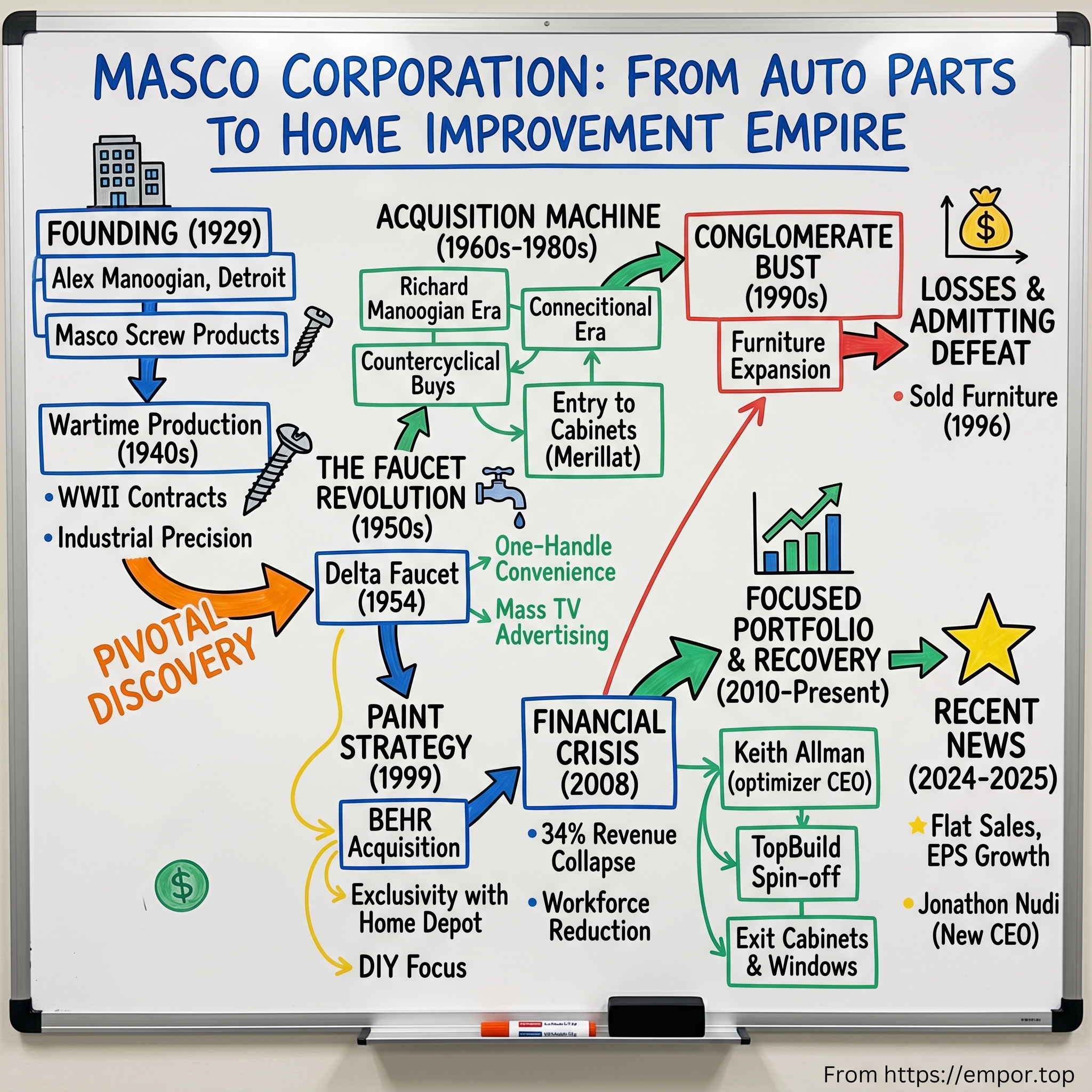 Masco visual story map