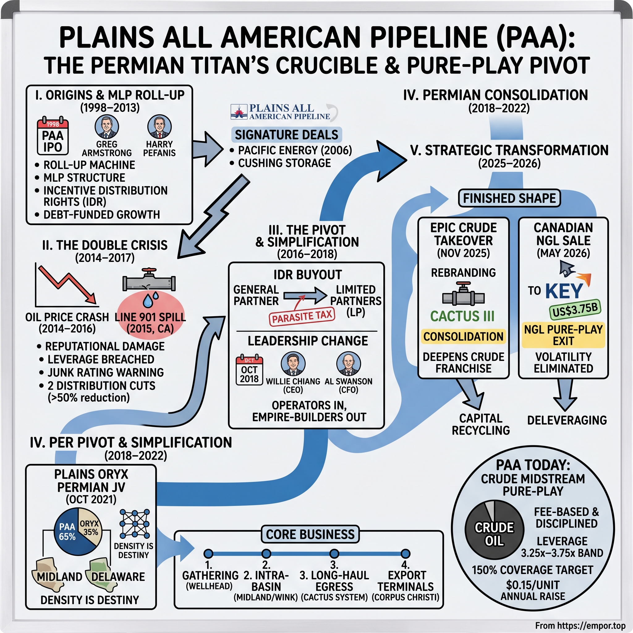 Plains All American Pipeline visual story map