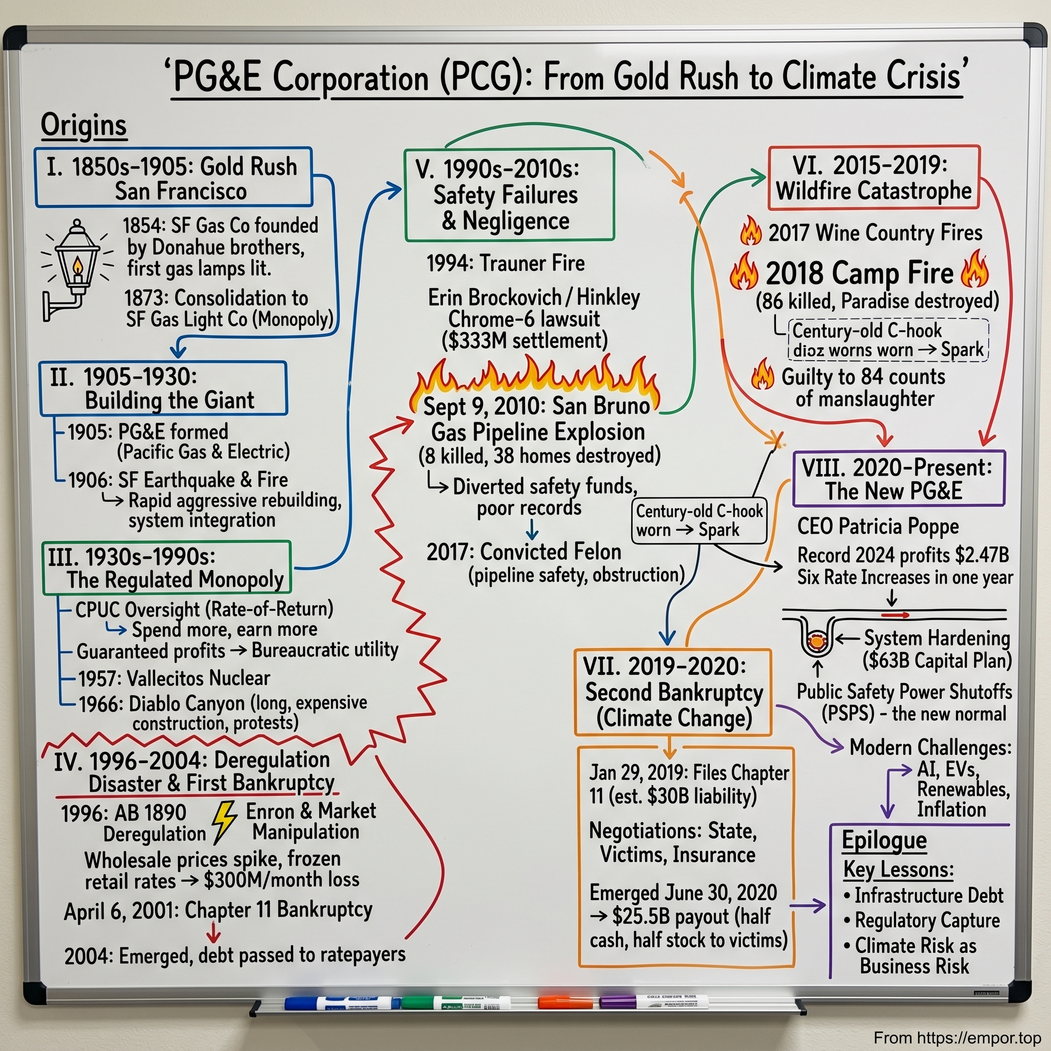 PG&E Corporation visual story map