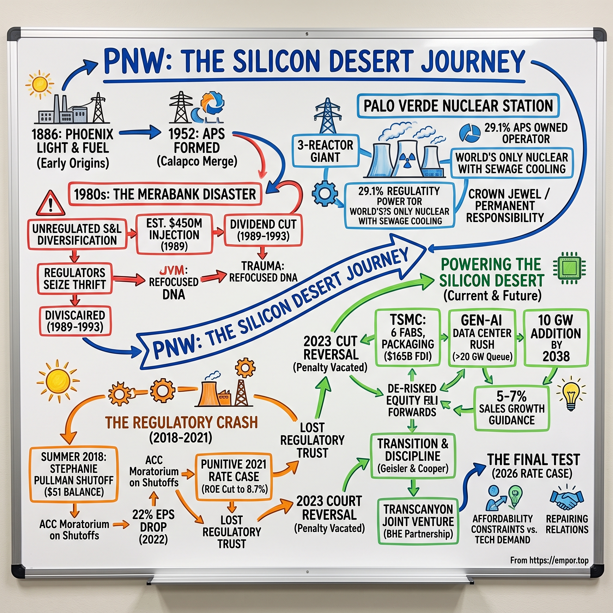 Pinnacle West Capital visual story map