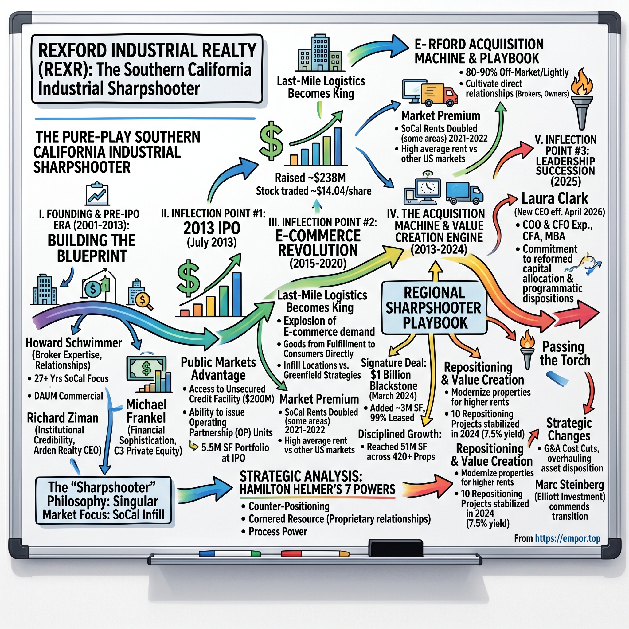 Rexford Industrial Realty visual story map