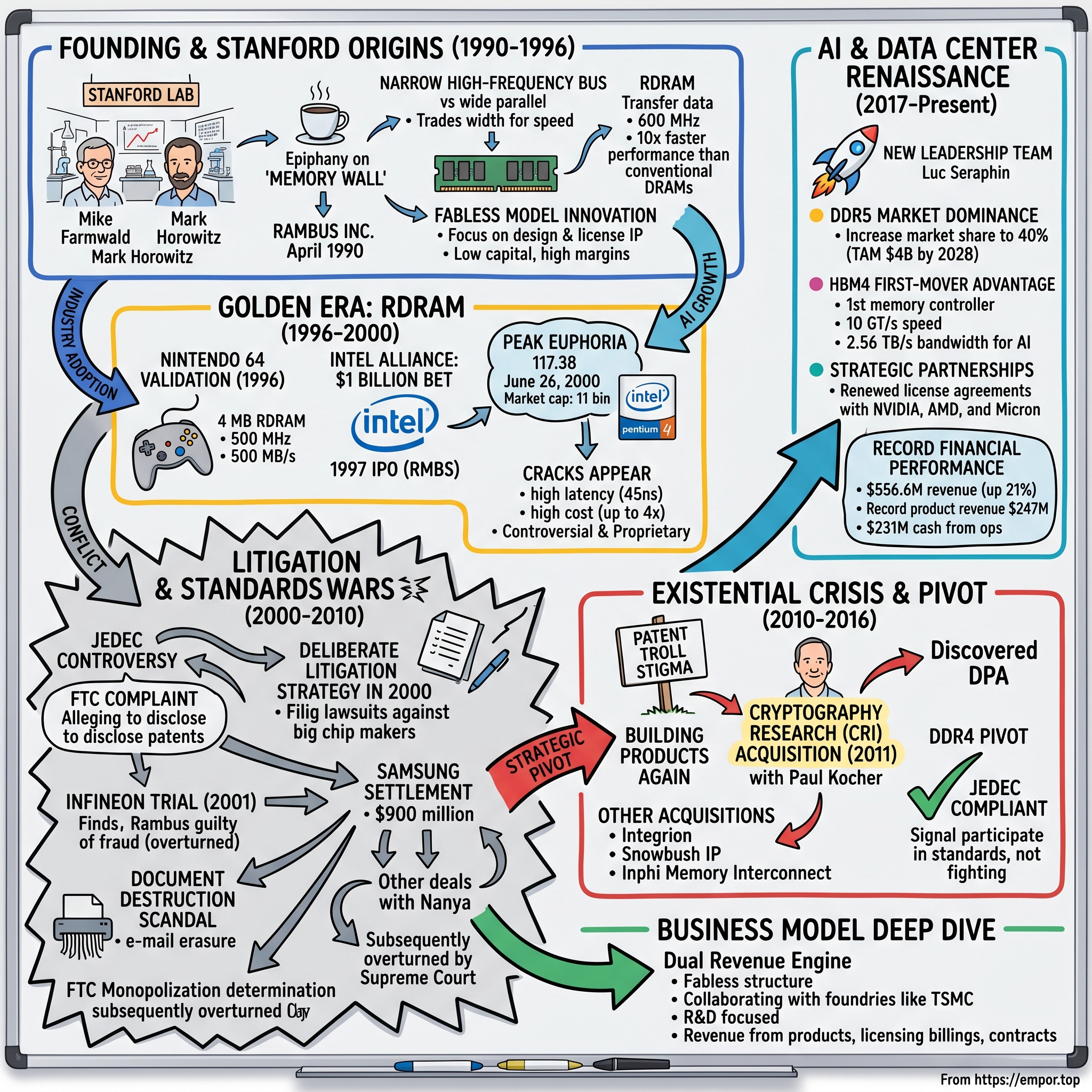 Rambus visual story map