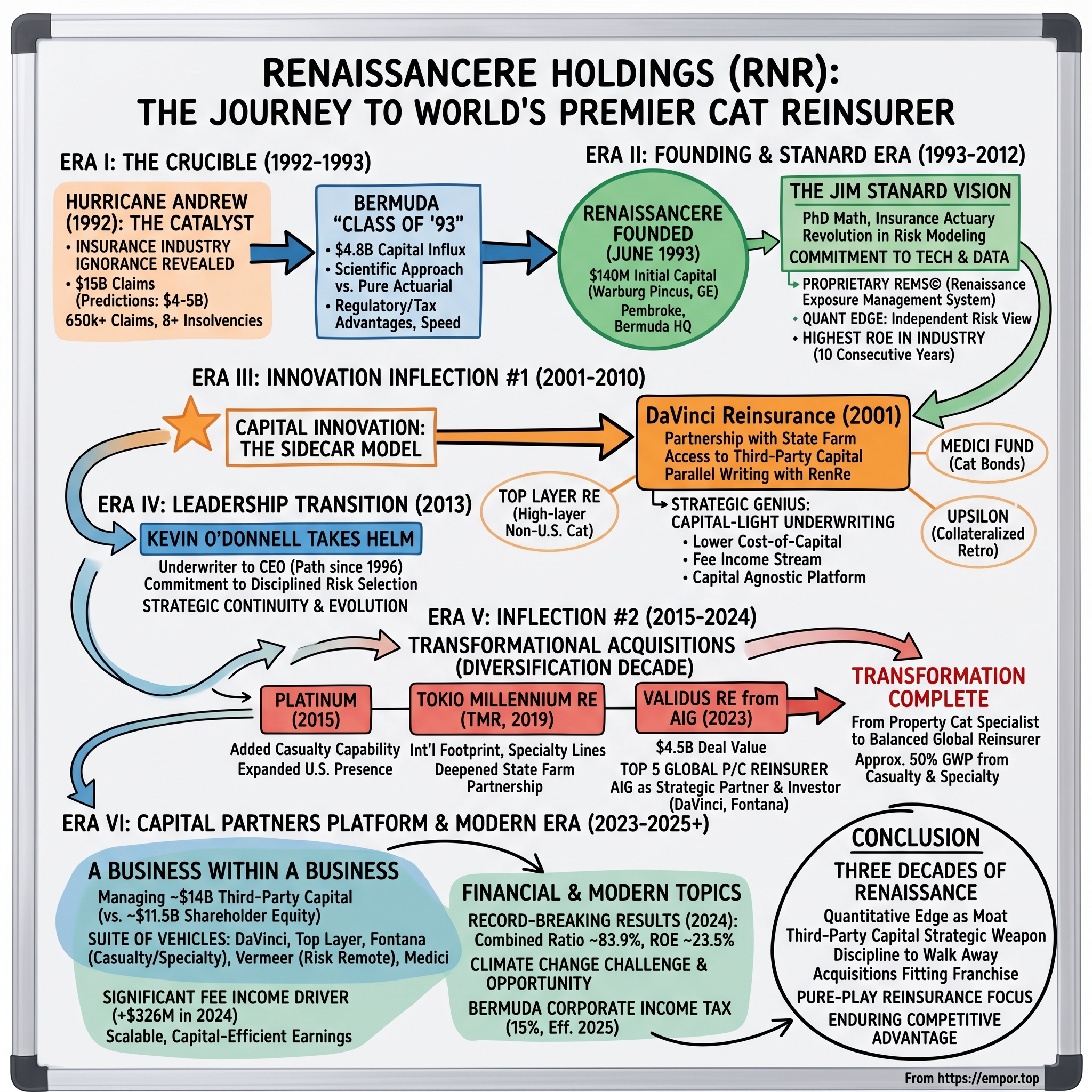 RenaissanceRe visual story map