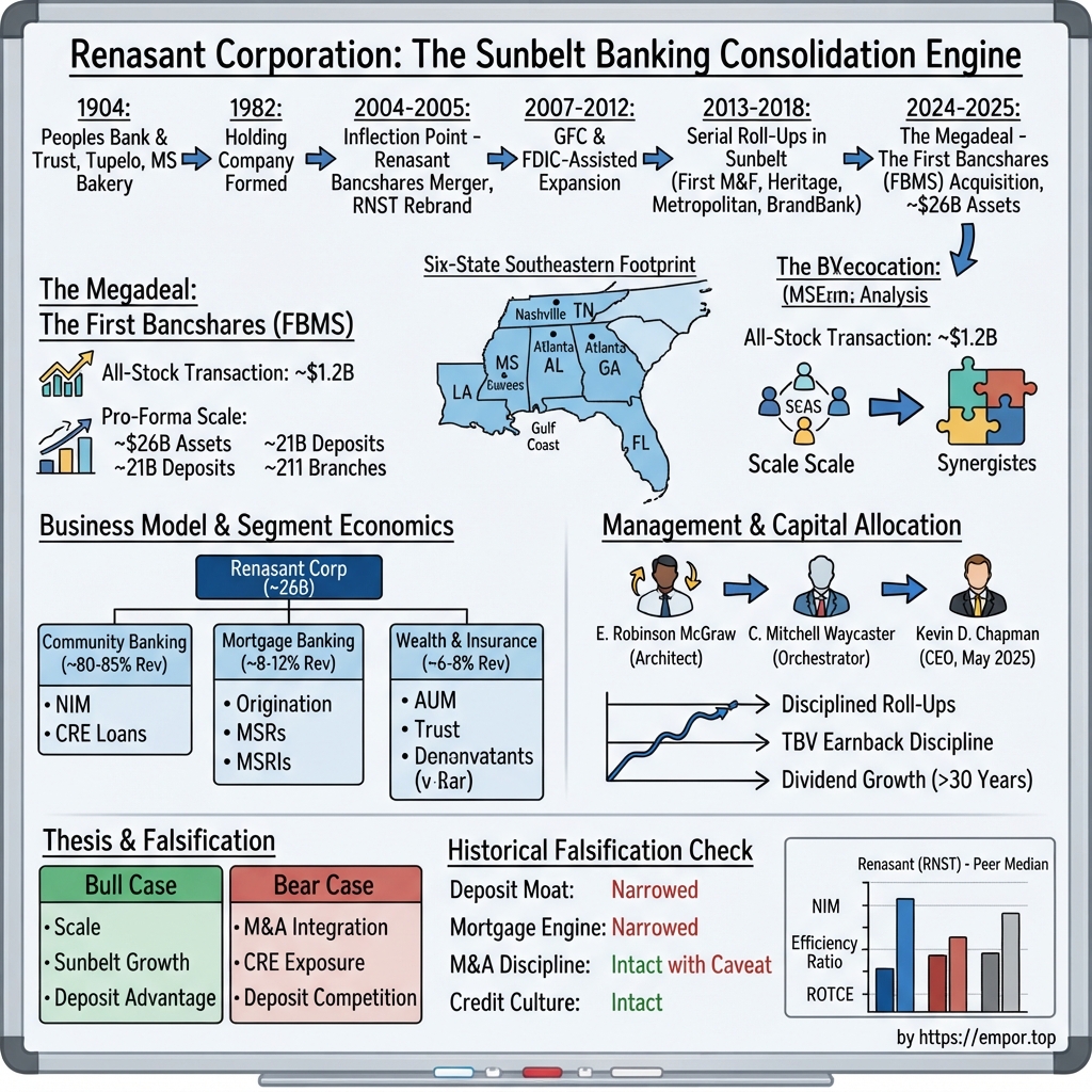 Renasant visual story map