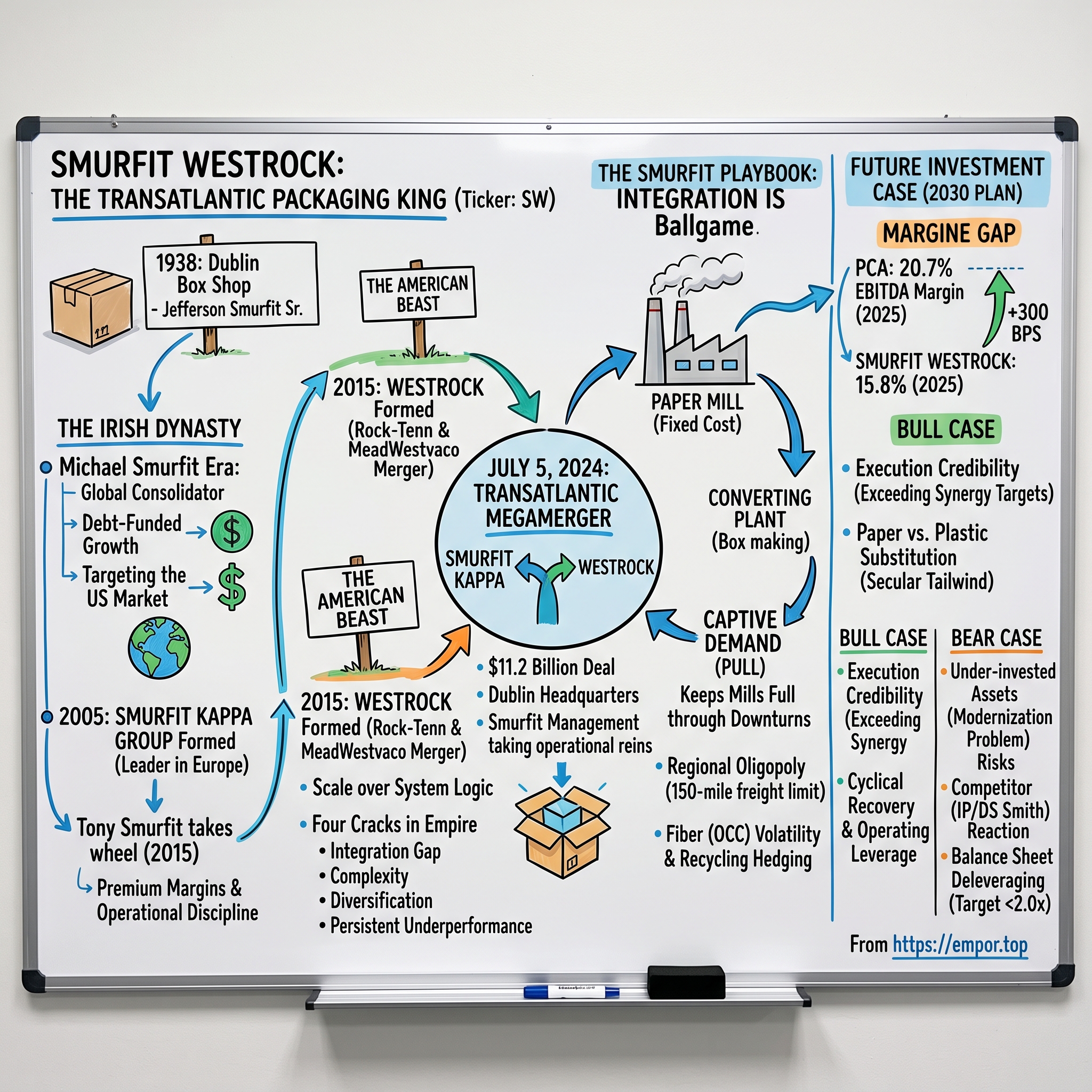 Smurfit Westrock visual story map