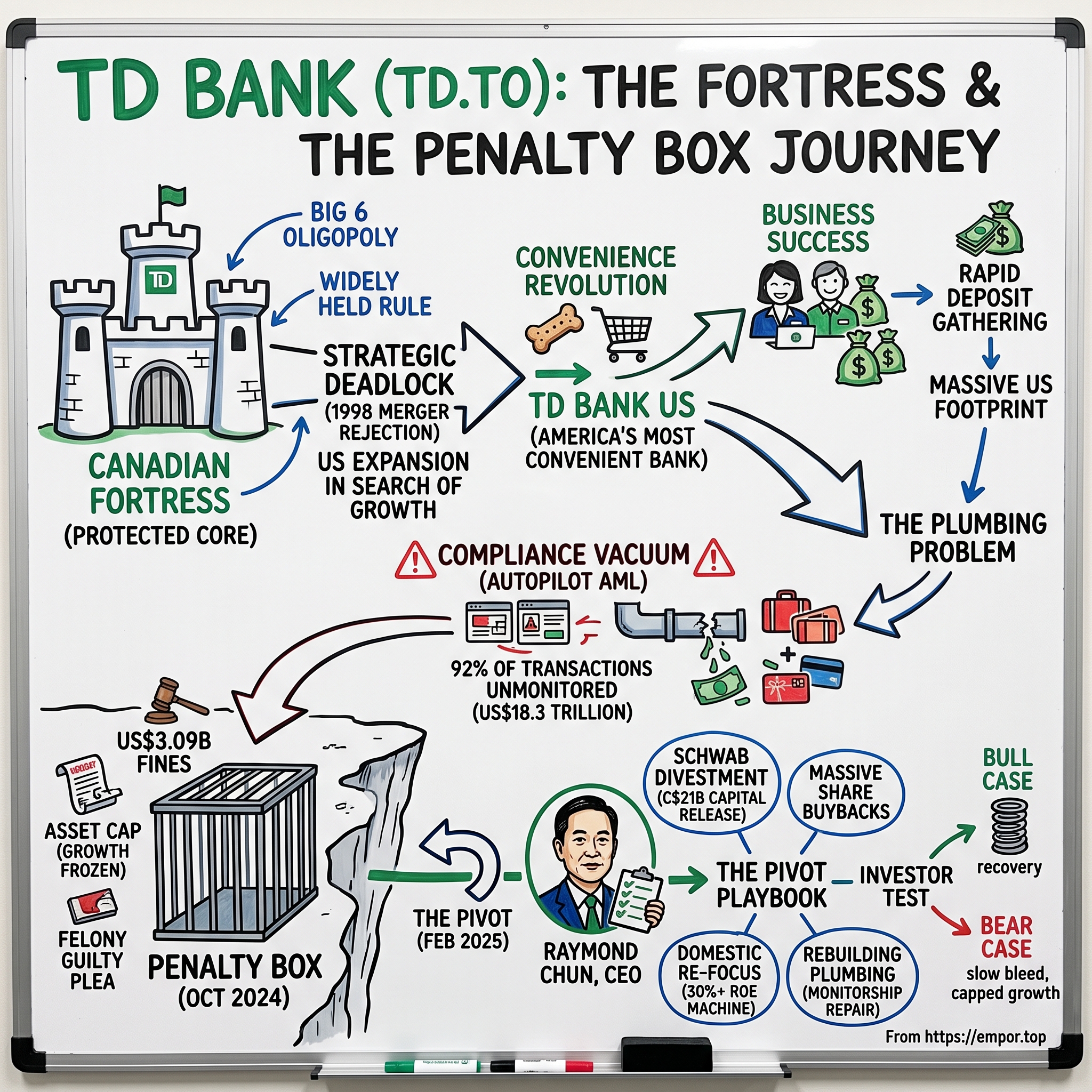 The Toronto-Dominion Bank visual story map