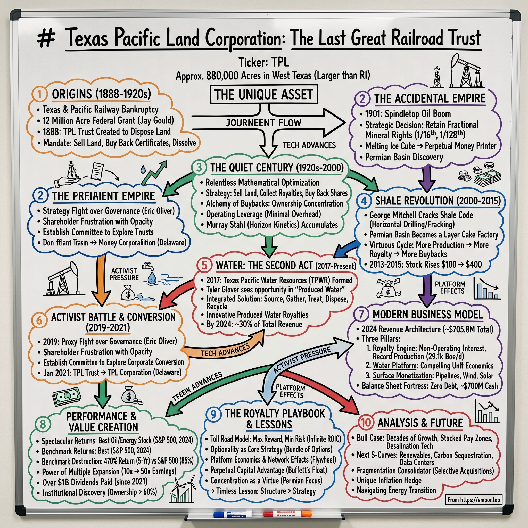 Texas Pacific Land visual story map